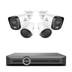 3MP 8-Kanal-PoE-Sicherheitssystem, 6MP NVR, S+265., intelligente Bewegungserkennung, intelligente Wiedergabe, intelligente Benachrichtigung mit angehängtem Bild