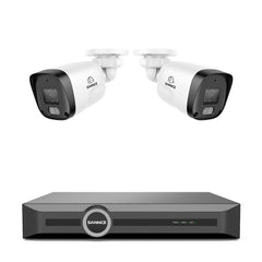 3MP 8-Kanal-PoE-Sicherheitssystem, 6MP NVR, S+265., intelligente Bewegungserkennung, intelligente Wiedergabe, intelligente Benachrichtigung mit angehängtem Bild