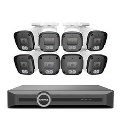 FW800 – 4K PoE-Sicherheitskamerasystem mit Audio, KI-Erkennung, Weitwinkelobjektiv, Dual-Light-Farbnachtsicht und IP67-Wasserschutz