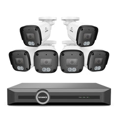 FW800 – 4K PoE-Sicherheitskamerasystem mit Audio, S+265-Komprimierung, KI-Erkennung, Dual-Light-Farbnachtsicht und IP67-Wasserschutz