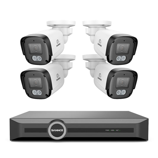 FW800 – 4K PoE-Sicherheitskamerasystem mit Audio, KI-Erkennung, Dual-Light-Farbnachtsicht und IP67-Wasserschutz