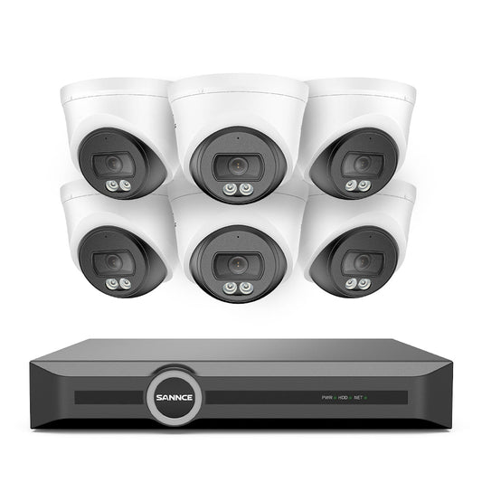 WD800 – 4K PoE-Sicherheitskamerasystem mit Audio, S+265-Komprimierung, KI-Erkennung, Dual-Light-Farbnachtsicht und IP67-Wasserschutz