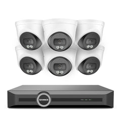 WD800 – 4K PoE-Sicherheitskamerasystem mit Audio, S+265-Komprimierung, KI-Erkennung, Dual-Light-Farbnachtsicht und IP67-Wasserschutz