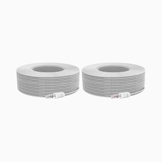 60/100ft Netzwerkkabel, Ethernet Kabel, LAN-Kabel, RJ45 Kabel, Patchkabel, Hochgeschwindigkeit, Wasserdicht
