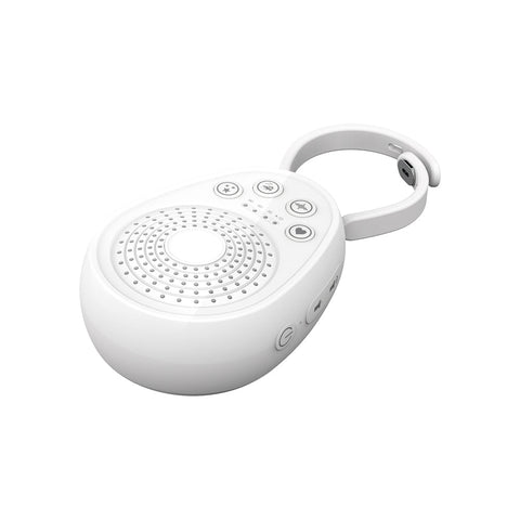White Noise Sound Machine - Powerful Rechargeable Battery, 20 Soothing Sound, Real Fan Sleep Aid, Noise Cancelling for Office Privacy, Home, Baby & Adults - Portable, Travel Friendly Sleep Machine