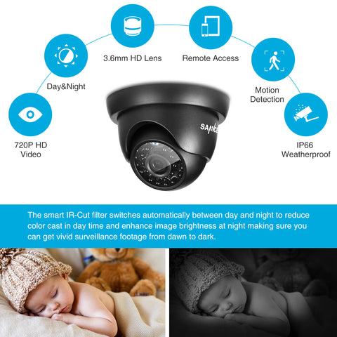 Clearance-720P TVI Camera