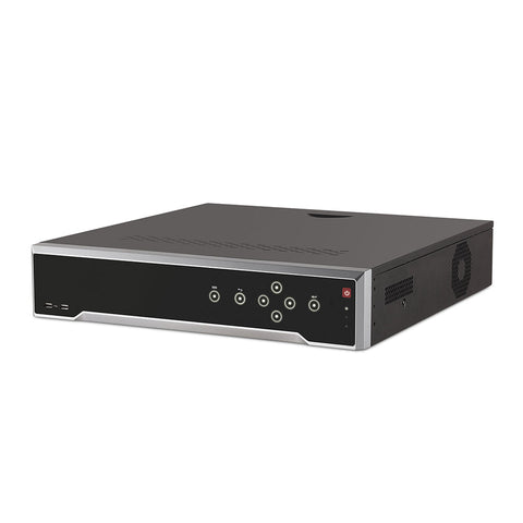 4K 32-Kanal PoE NVR Überwachungssystem Rekorder, 16 PoE-Ports, bis zu 12MP Video Auflösung, Audio-Aufnahme, ONVIF Unterstützung