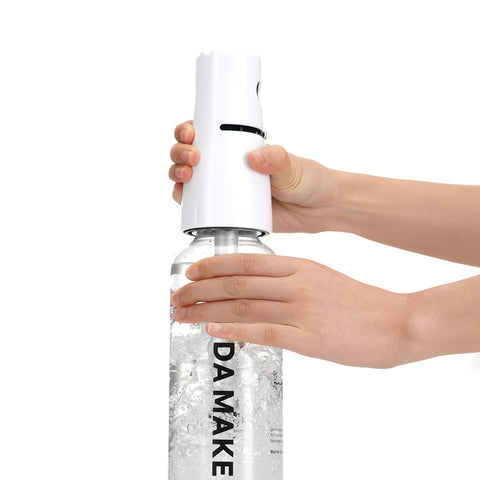 Sparkling Water Maker - Tragbare Soda Maker Maschine für Zuhause & Outdoor, 1000ml kompakter Seltzer Maker