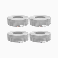 60/100ft Netzwerkkabel, Ethernet Kabel, LAN-Kabel, RJ45 Kabel, Patchkabel, Hochgeschwindigkeit, Wasserdicht