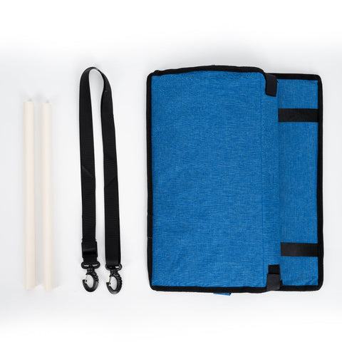 Hundesitz Welpe Portable Pet Booster Travel Carrier Käfig für kleine und mittlere Haustiere, Oxford atmungsaktiv weich waschbar Falten Taschen mit Sicherheitsleine und PVC Support Pipe, Anti-Collapse