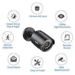 Zertifiziert überholt 1080P Bullet Überwachungskamera, 4-in-1-Kompatibilität für AHD / TVI / CVI / CVBS