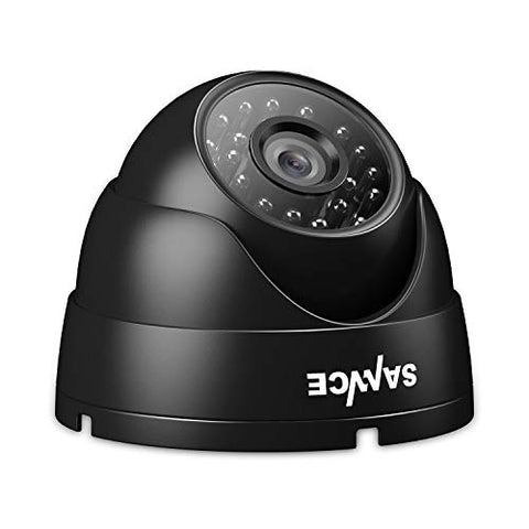 Dome Kamera,SANNCE Analoge IP66 Wasserdicht Überwachungskamera 800TVL Camera mit 24 rotem LED Licht