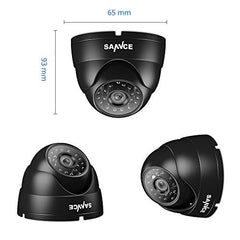 1080P Turret Überwachungskamera, 4-in-1-Kompatibilität für AHD / TVI / CVI / CVBS