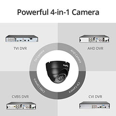 1080P Turret Überwachungskamera, 4-in-1-Kompatibilität für AHD / TVI / CVI / CVBS