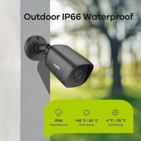 1080p 16 Channel 12 Camera Outdoor Wired Security System, Smart Motion Detection, 100 ft Infrared Night Vision, IP66 Weatherproof