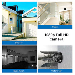 1080P Turret Überwachungskamera, 4-in-1-Kompatibilität für AHD / TVI / CVI / CVBS