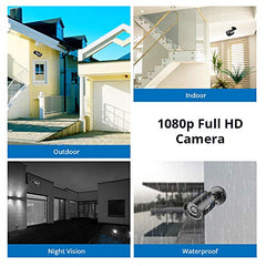 Zertifiziert überholt 1080P Bullet Überwachungskamera, 4-in-1-Kompatibilität für AHD / TVI / CVI / CVBS