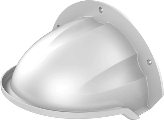 4er-Pack Universal Sun Rain Shade Kamera-Abdeckungsschild für SANNCE/ANNKE/Hikvision/Nest/Ring/Arlo/Dome/Bullet Außenkamera – Weiß