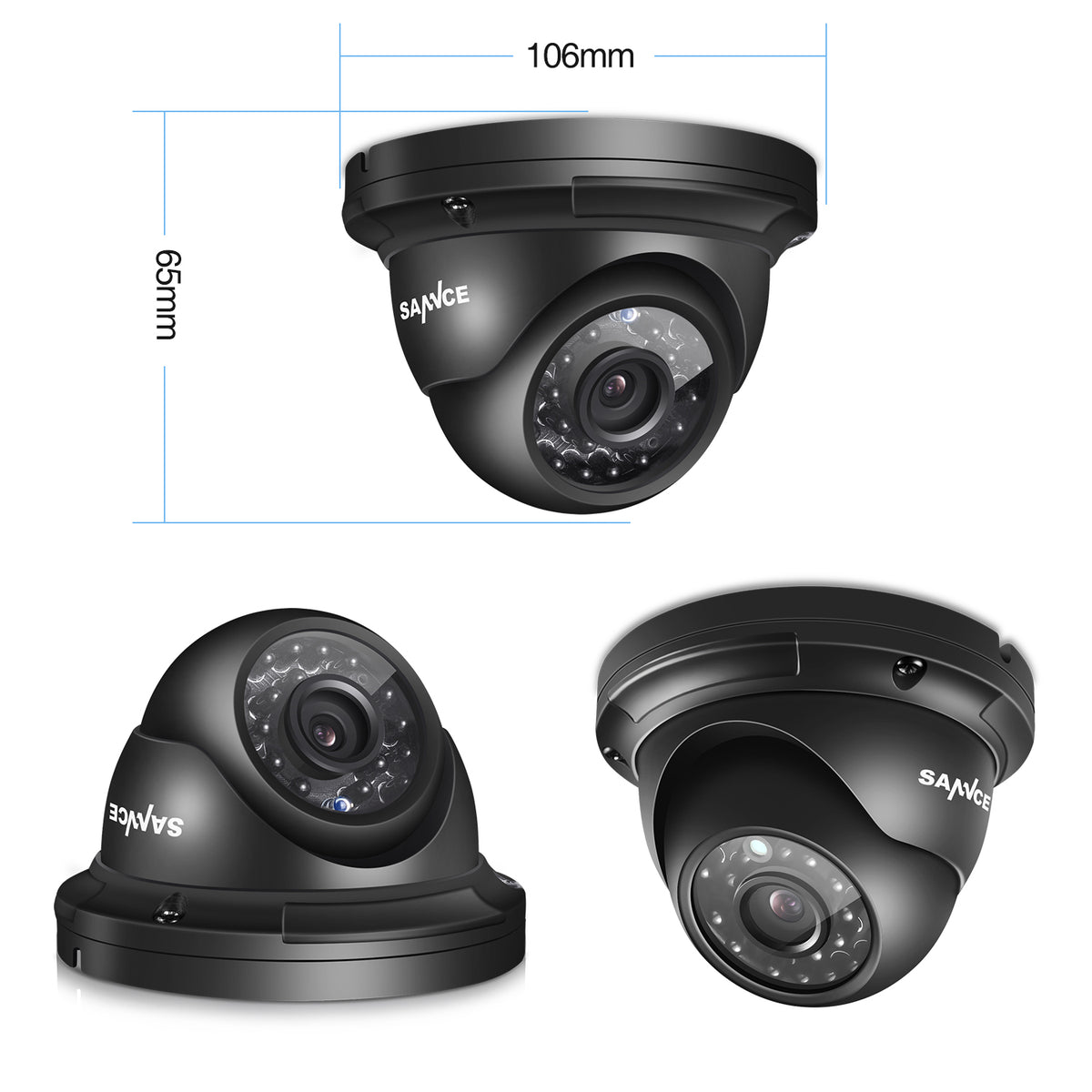 Clearance-1080P AHD Dome Security Camera