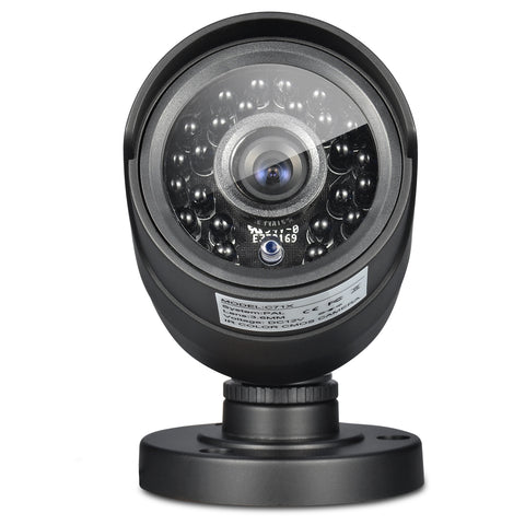 Clearance-ANNKE 800TVL Bullet Security Camera, IP66 Weatherproof Surveillance Camera for Indoor and Outdoor Use, 100ft/30m Night Vision with Smart IR