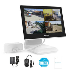 Zertifiziert aufgearbeitet Räumungsverkauf -- 5MP 4 Kanal Hybrid 5-in-1 CCTV DVR mit LCD Farbigem Bildschirm, Multi-Kamerastypen Kompatibel, Bewegungsalarm, Fernzugriff
