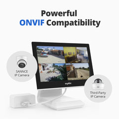 Zertifiziert aufgearbeitet Räumungsverkauf -- 5MP 4 Kanal Hybrid 5-in-1 CCTV DVR mit LCD Farbigem Bildschirm, Multi-Kamerastypen Kompatibel, Bewegungsalarm, Fernzugriff