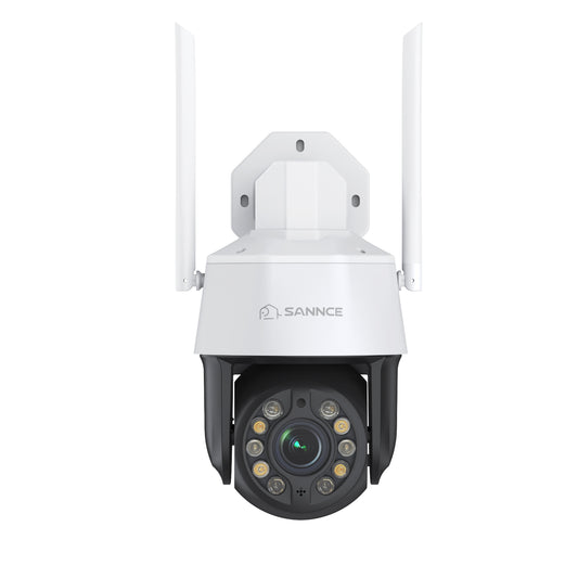 Zertifiziert aufgearbeitet 5MP Funk PTZ Kamera für Außenbereich, 20x Zoom, Nachtsicht in Farbe, 2 Wege Audio, Personenerkennung, Auto Tracking, Cloud Speicher