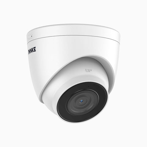 Annke C500 - 5MP Outdoor-PoE-Sicherheits-IP-Kamera, EXIR 2.0-Nachtsicht, integriertes Mikrofon und SD-Kartensteckplatz, IP67 wasserdicht, RTSP- und ONVIF-Unterstützung, kompatibel mit Alexa
