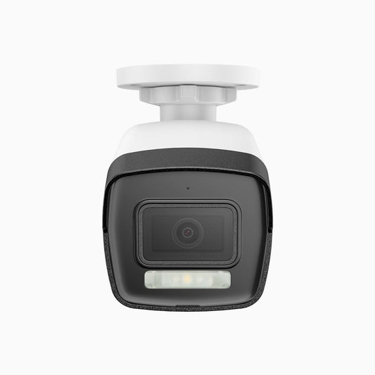 ANNKE C1200 - 4K 12MP PoE Überwachungskamera aussen, Farbe & IR Nachtsicht, Erkennung von Menschen & Fahrzeugen, H.265+, Eingebautes Mikrofon, Max. 512 GB lokaler Speicher, IP67