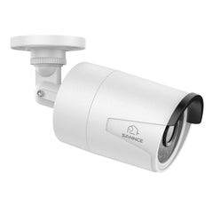 4K 8CH PoE PTZ & Bullet Überwachungskamera Set, Farbnachtsicht, Intelligente Personen-/Fahrzeugerkennung, 2-Wege-Audio, Onvif Unterstützt, IP66 Wasserdicht (4xPTZ Kamera, 4xBullet Kamera und 8MP 8CH NVR)