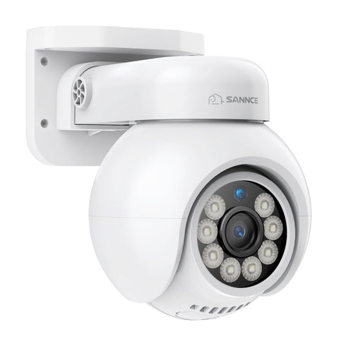 4K 16CH POE PTZ Überwachungskamera Set, 8MP Ultra-HD (3840×2160), Fernzugriff,  350°/90° PTZ Schwenkbar, Intelligente Personen-/Fahrzeugerkennung, IP66 Wasserdicht (8x8MP IP PTZ Kamera und 16CH NVR)