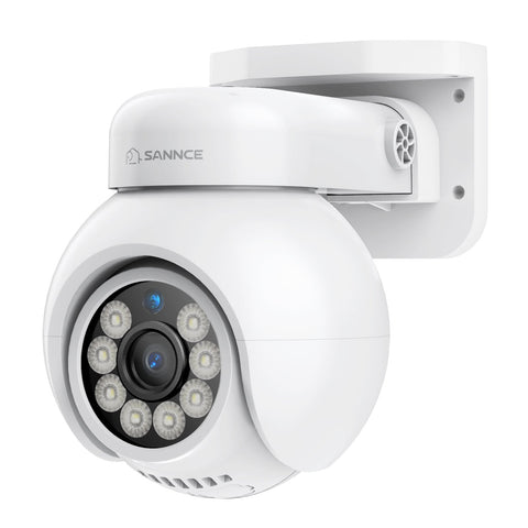 4K 16CH POE PTZ Überwachungskamera Set, 8MP Ultra-HD (3840×2160), Fernzugriff,  350°/90° PTZ Schwenkbar, Intelligente Personen-/Fahrzeugerkennung, IP66 Wasserdicht (8x8MP IP PTZ Kamera und 16CH NVR)