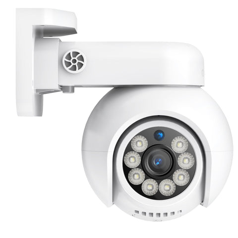 4K 16CH POE PTZ Überwachungskamera Set, 8MP Ultra-HD (3840×2160), Fernzugriff,  350°/90° PTZ Schwenkbar, Intelligente Personen-/Fahrzeugerkennung, IP66 Wasserdicht (8x8MP IP PTZ Kamera und 16CH NVR)