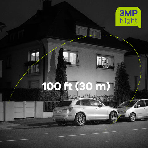 4K 8 Kanal POE Überwachungskamera Set, 6x3MP Außen/Innen POE Kamera und 4K 8CH NVR (Audioaufnahme, Plug & Play, Fernzugriff)